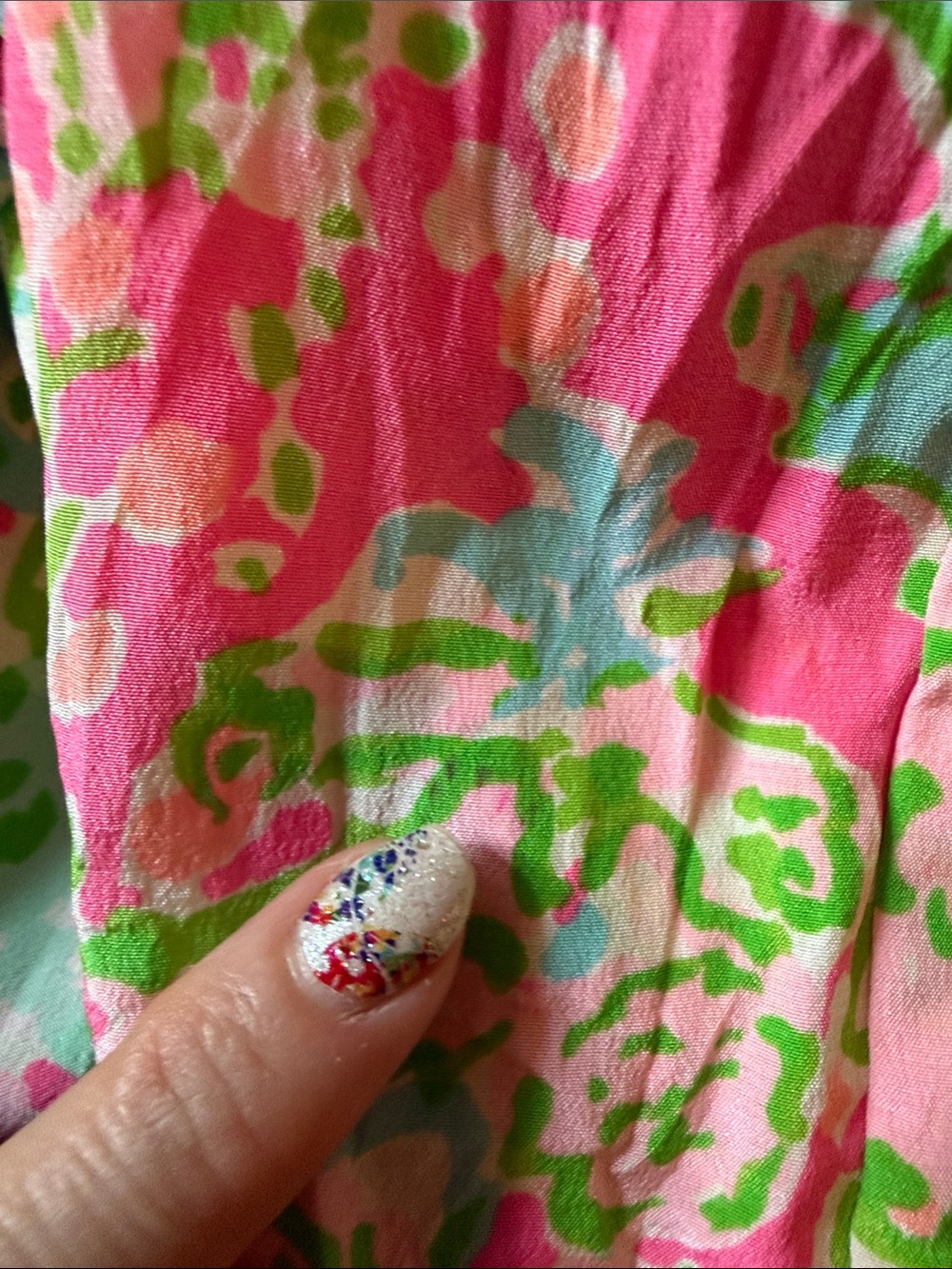 Lilly Pulitzer Southern Charm 100% Silk Elsa Top Size Small RARE - Picture 11 of 13